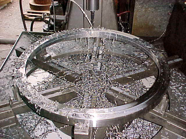 Industrial steel pipe flanges in various sizes and configurations